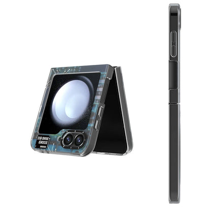 Galaxy Z Flip 6 Kılıf M-safe Şarj Özellikli Youngkit Technology Serisi Kapak