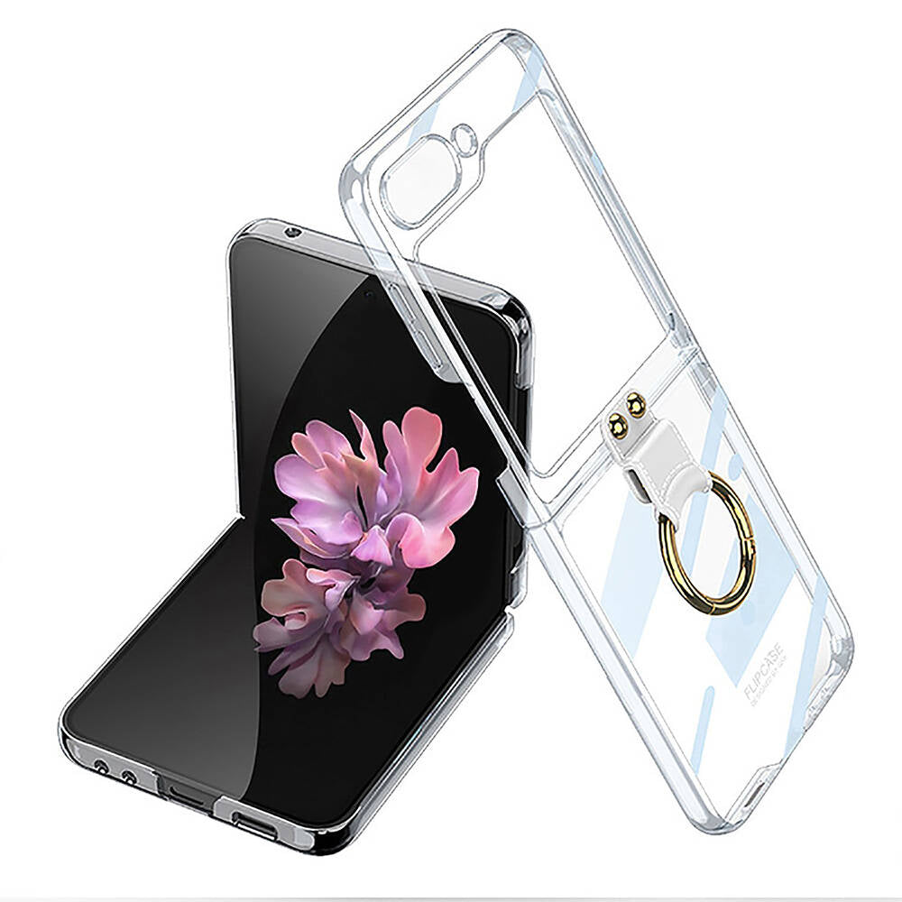 Galaxy Z Flip 6 Kılıf Zore Yüzüklü Kıpta Kapak
