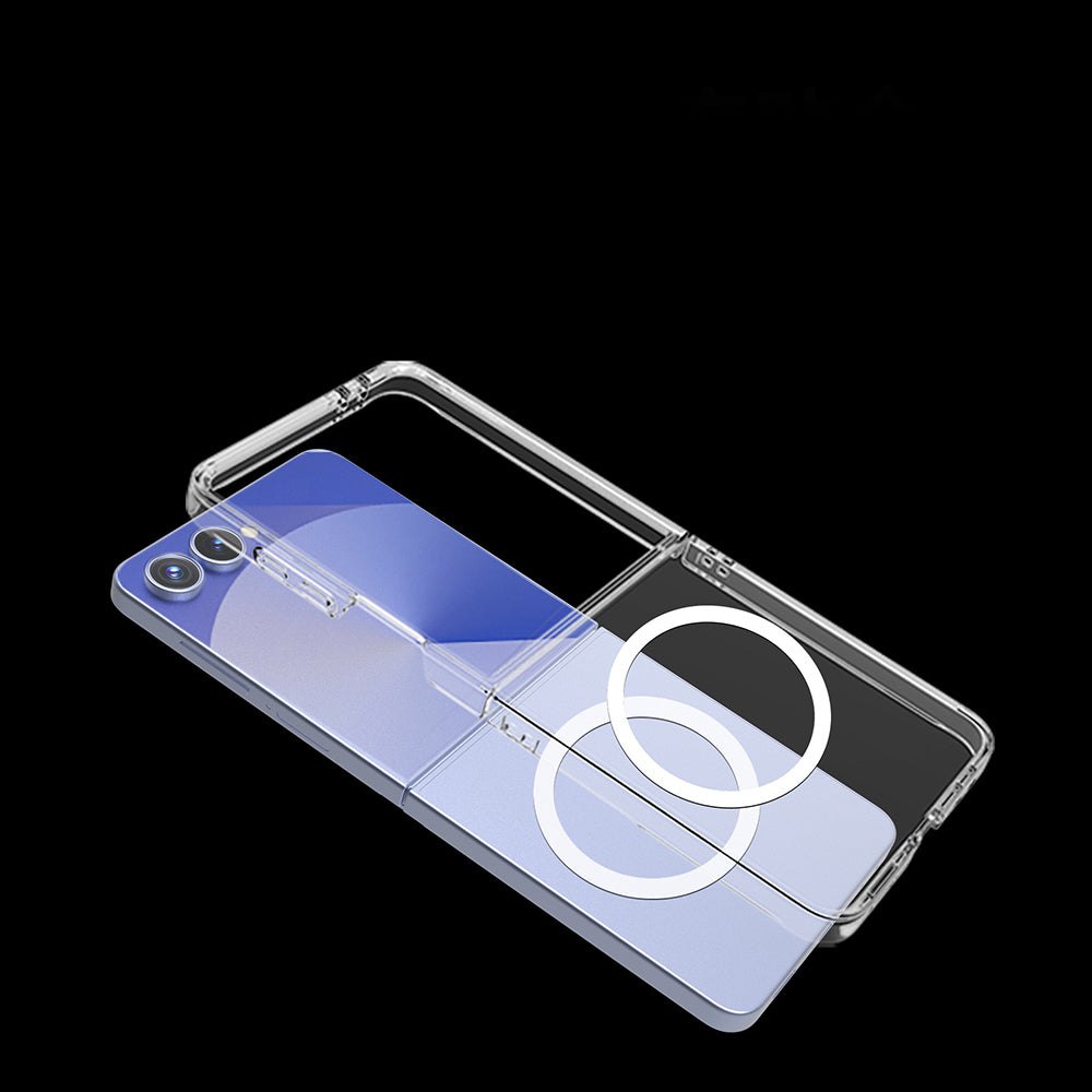 Galaxy Z Flip 7 Kılıf Kamera Korumalı M-safe Sert PC Zore Porto Kapak