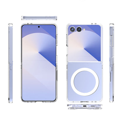 Galaxy Z Flip 7 Kılıf Kamera Korumalı M-safe Sert PC Zore Porto Kapak