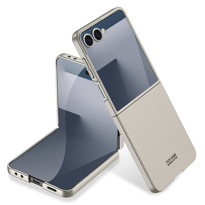 Galaxy Z Flip 7 Kılıf Zore Sert Kıpta Kapak