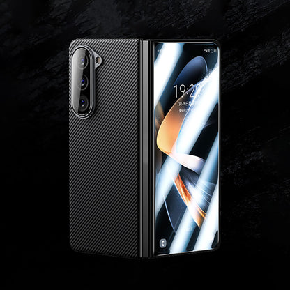 Galaxy Z Fold 5 Benks Combo Üçlü Aksesuar Seti (600D Kevlar Kapak + Corning Ekran Koruyucu + Kamera Lens Koruyucu)