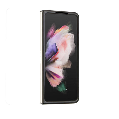 Galaxy Z Fold 5 Kılıf AMG M-safe Şarj Özellikli Büyük Logo Dizayn Orjinal Lisanslı Kapak