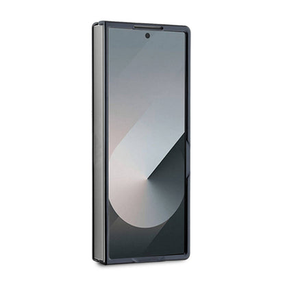 Galaxy Z Fold 6 Kılıf Guess Orjinal Lisanslı M-safe Şarj Özellikli Saffiano Metal Logo Kapak