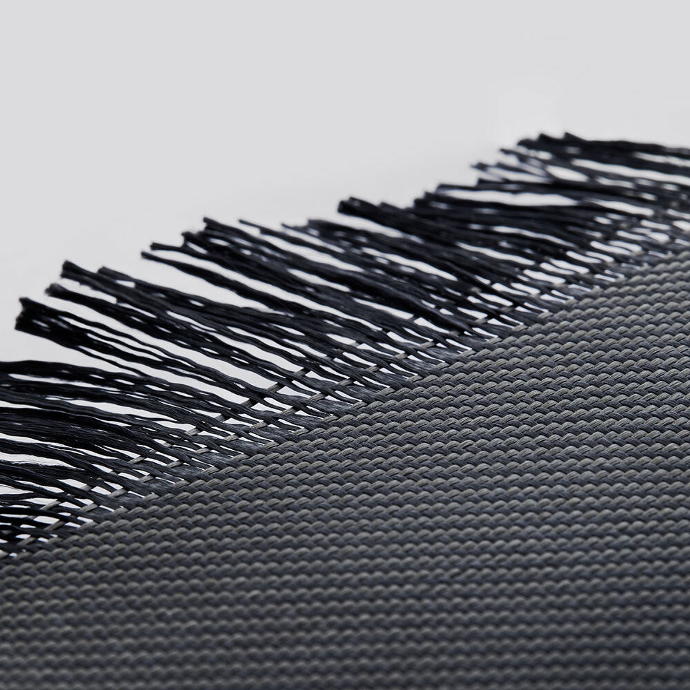 Galaxy Z Fold 6 Kılıf M-safe Şarj Özellikli 600D Aramid Fiber Pitaka Ultra-Slim Classic Serisi Black-Grey Twill Kapak