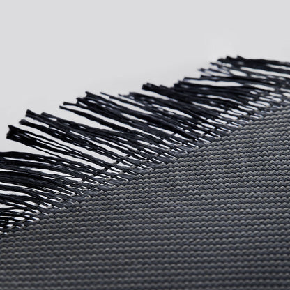 Galaxy Z Fold 6 Kılıf M-safe Şarj Özellikli 600D Aramid Fiber Pitaka Ultra-Slim Classic Serisi Black-Grey Twill Kapak