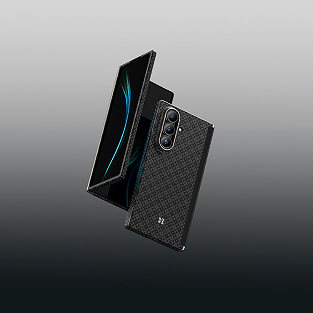 Galaxy Z Fold 7 Benks ArmorAir ArmorGrid Grand Combo Üçlü Aksesuar Seti (Ön Arka Kevlar Kapak + Ekran Koruyucu)