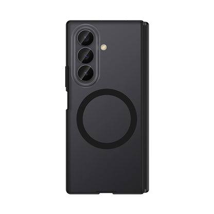 Galaxy Z Fold 7 Kılıf M-safe Şarj Özellikli Arkası Mat Sert PC Wlons Vena Kapak