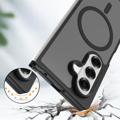 Galaxy Z Fold 7 Kılıf M-Safe Şarj Özellikli Kamera Korumalı Zore Lunex Kapak
