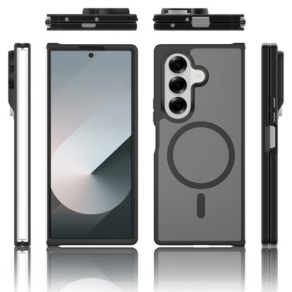 Galaxy Z Fold 7 Kılıf M-Safe Şarj Özellikli Kamera Korumalı Zore Lunex Kapak