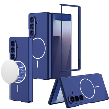 Galaxy Z Fold 7 Kılıf Wireless Şarj Özellikli Zore Kıpta M-safe Kapak