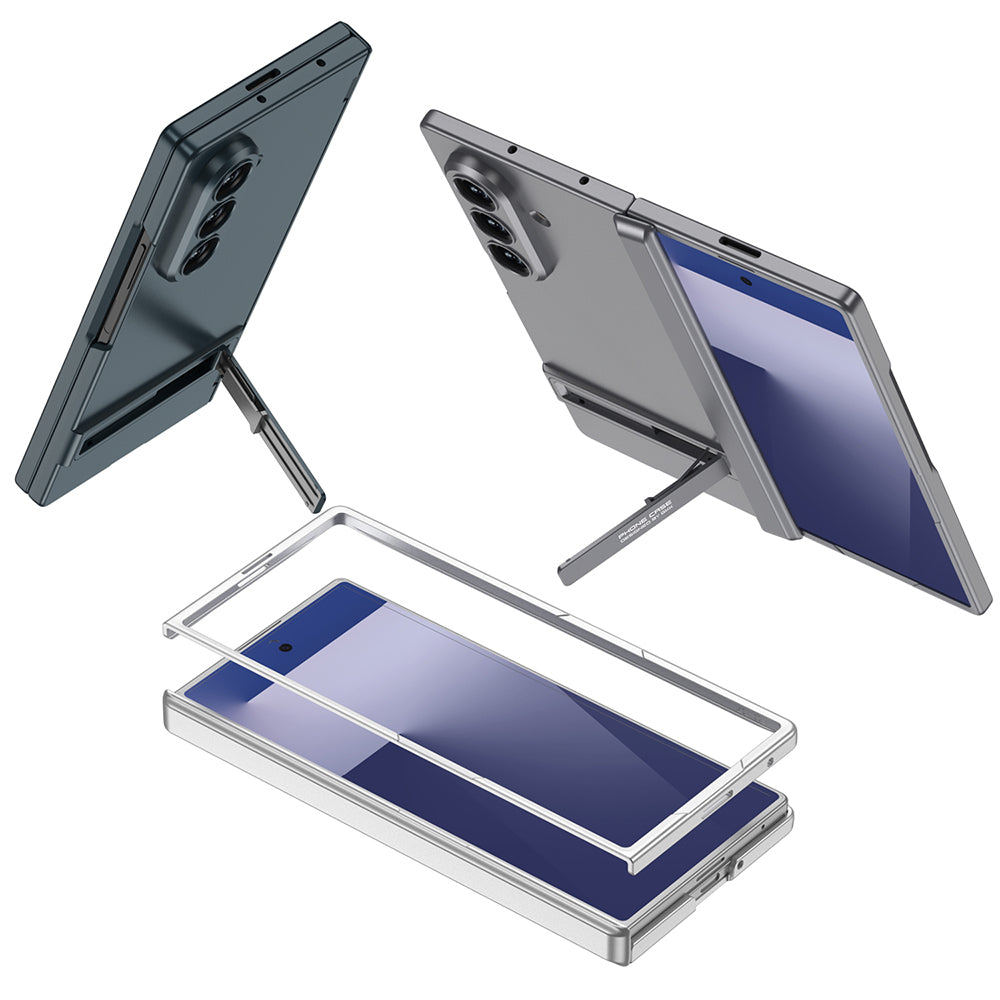 Galaxy Z Fold 7 Kılıf Zore Kıpta Standlı Kapak