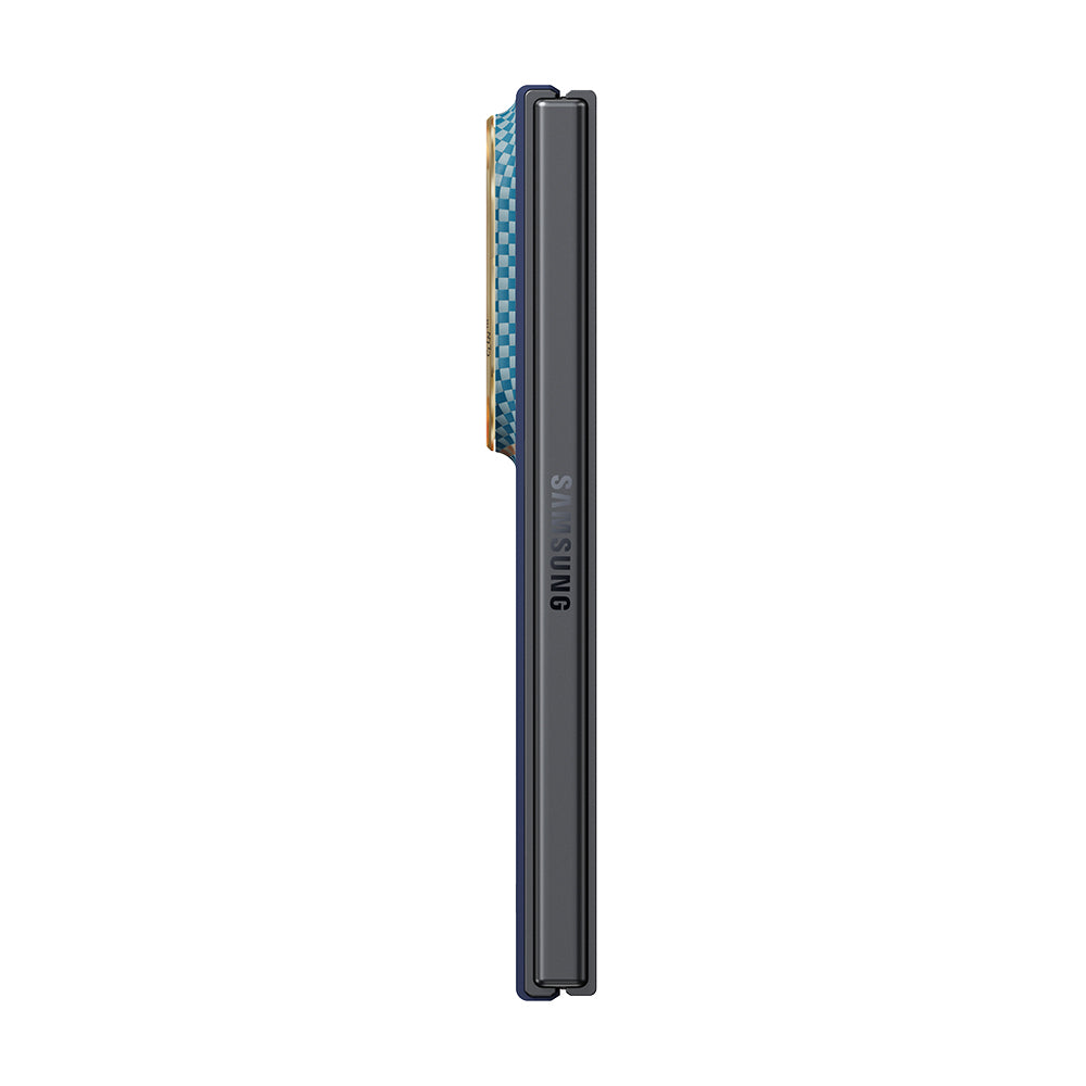 Galaxy Z Fold 8 Kılıf M-safe Şarj Özellikli Aramid Karbon Fiber Pitaka Sunset 2.0 California Dream Serisi Kapak