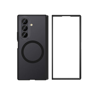 Galaxy Z Fold 8 Ultra Kılıf M-safe Şarj Özellikli Arkası Mat Sert PC Wlons Vena Kapak