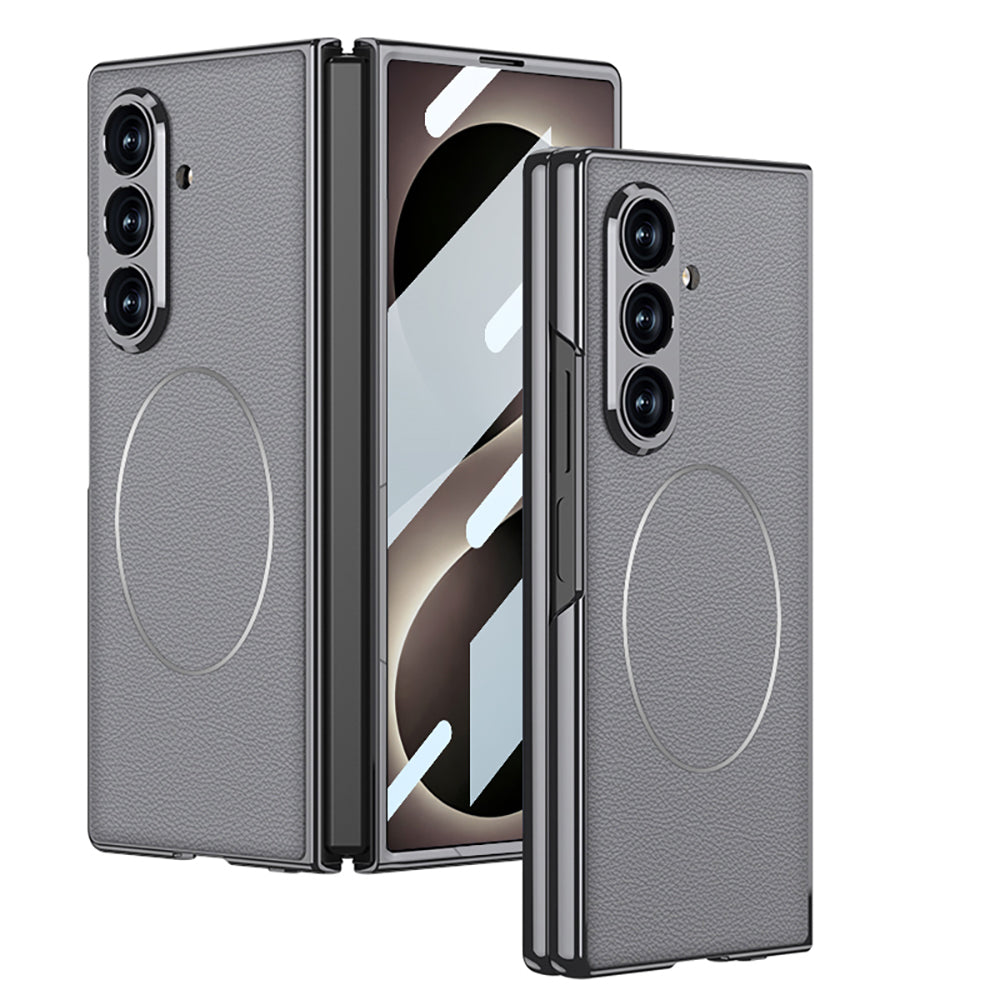 Galaxy Z Fold 8 Ultra Kılıf M-safe Şarj Özellikli Zore Kıpta KPT-10 Sert PC Kapak