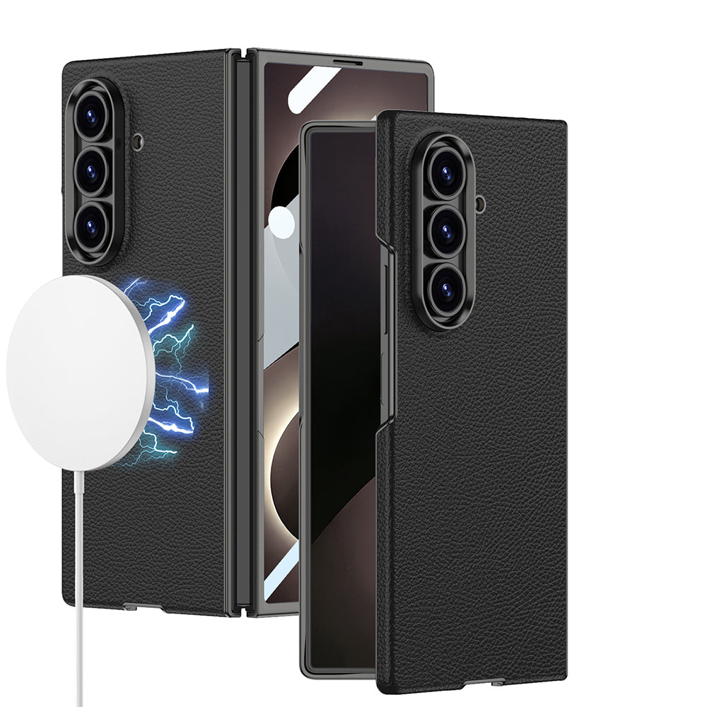 Galaxy Z Fold 8 Ultra Kılıf M-safe Şarj Özellikli Zore Kıpta KPT-12 Sert PC Kapak