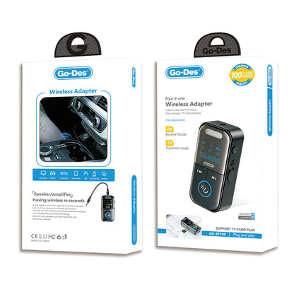 Go Des GD-BT208 Tak Çalıştır 4in1 Wireless Adaptör V5.3
