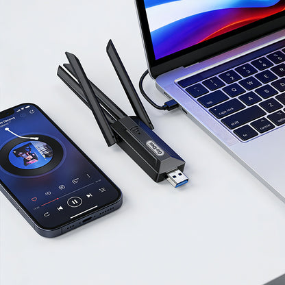 Go-Des GD-WPS017 Wi-Fi USB Adaptörü 1200Mbps