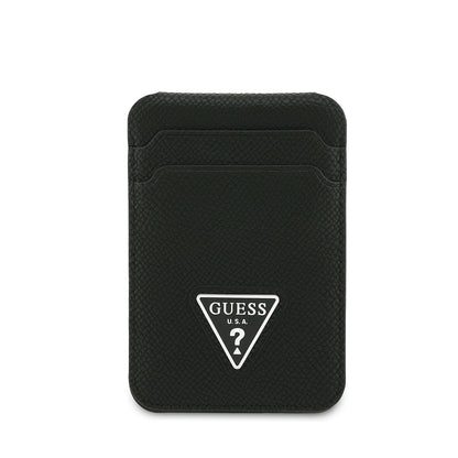 Guess Orjinal Lisanslı 2 Hazneli Üçgen Logolu Standlı Magnetik Kartlık