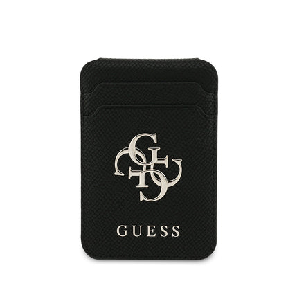 Guess Orjinal Lisanslı Metal Büyük 4G ve Yazı Logolu Standlı Magnetik Kartlık