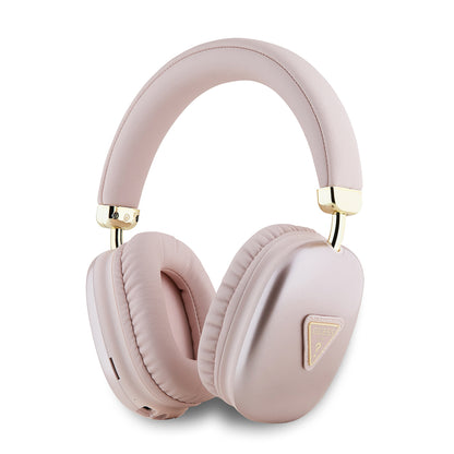Guess Orjinal Lisanslı PU Üçgen Logolu Kulak Üstü Bluetooth Kulaklık