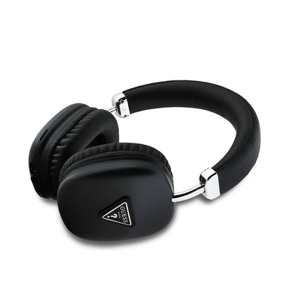 Guess Orjinal Lisanslı PU Üçgen Logolu Kulak Üstü Bluetooth Kulaklık