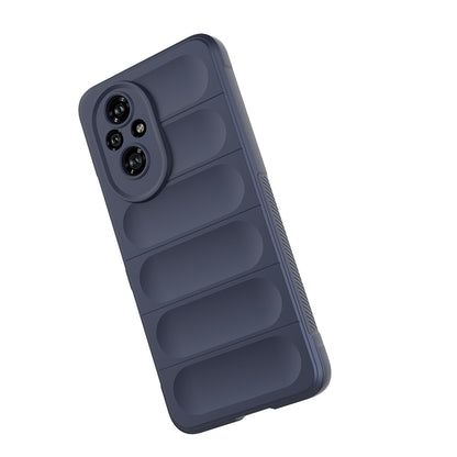 Honor 200 Pro Kılıf Esnek TPU Oyuklu Arka Yüzey Tasarımlı Zore Etnik Silikon Kapak