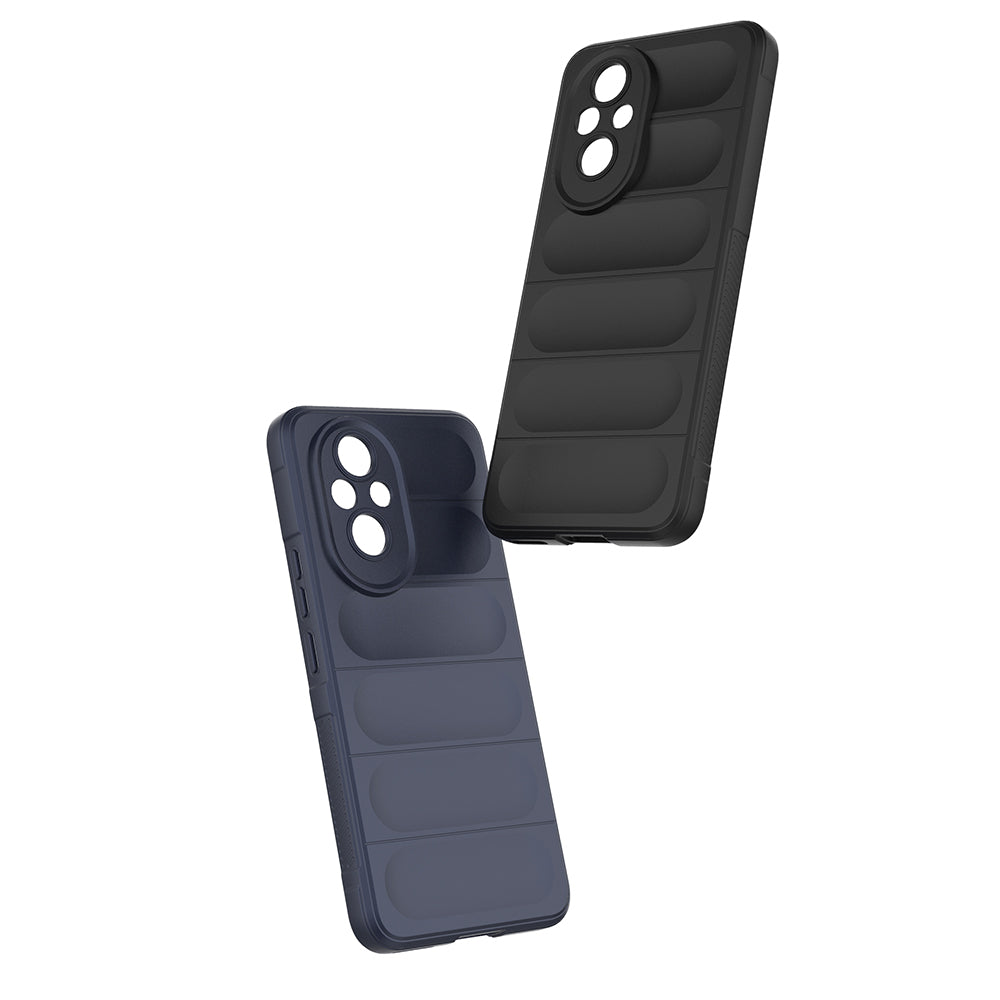 Honor 200 Pro Kılıf Esnek TPU Oyuklu Arka Yüzey Tasarımlı Zore Etnik Silikon Kapak