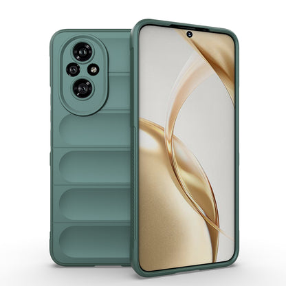 Honor 200 Pro Kılıf Esnek TPU Oyuklu Arka Yüzey Tasarımlı Zore Etnik Silikon Kapak