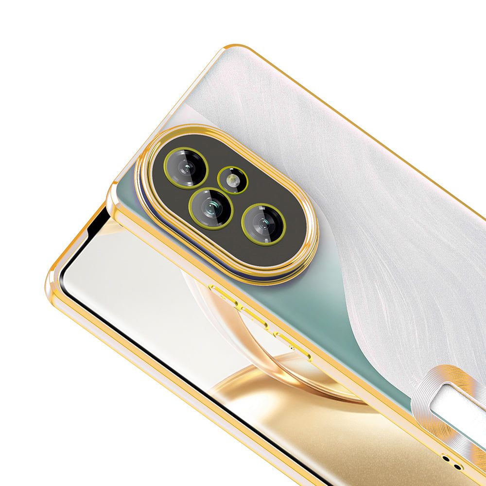Honor 200 Pro Kılıf Kamera Korumalı Logo Gösteren Zore Omega Kapak