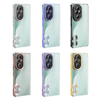Honor 200 Pro Kılıf Kamera Korumalı Logo Gösteren Zore Omega Kapak