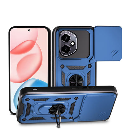 Honor 400 Kılıf Magnetik Standlı Kamera Korumalı Zore Sürgülü Vega Kapak
