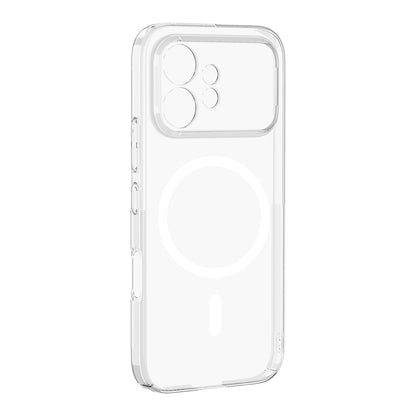 Honor 600 5G Kamera Korumalı M-Safe Şarj Özellikli Şeffaf Zore London Sert PC Kapak