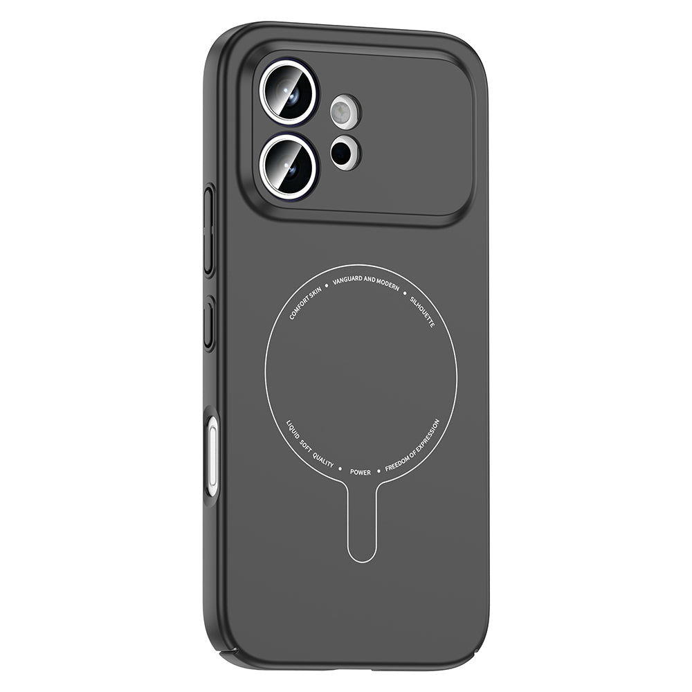 Honor 600 5G Kılıf M-Safe Şarj Özellikli Kamera Korumalı Zore Elio Sert PC Kapak