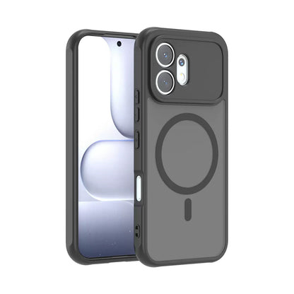 Honor 600 5G Kılıf M-Safe Şarj Özellikli Kamera Korumalı Zore Lunex Kapak