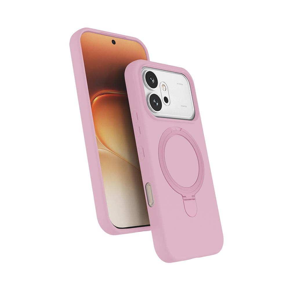 Honor 600 5G Kılıf M-safe Şarj Özellikli Standlı Zore Samara Kapak