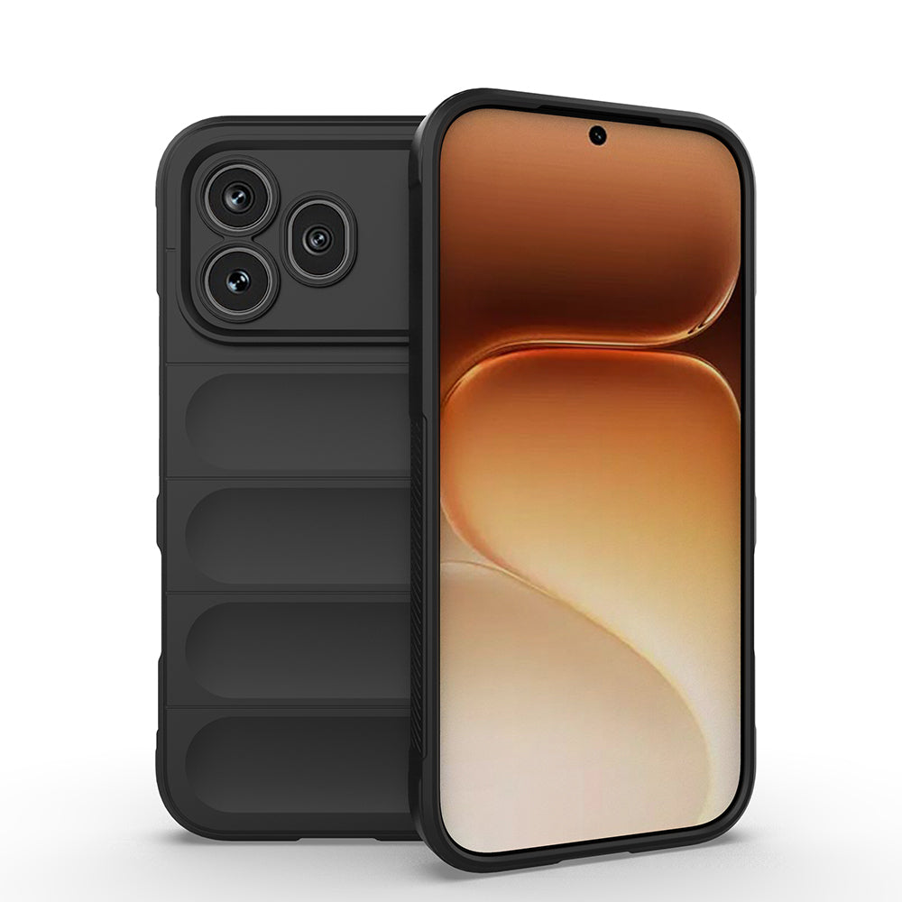 Honor 600 Pro 5G Kılıf Esnek TPU Oyuklu Arka Yüzey Tasarımlı Zore Etnik Silikon Kapak