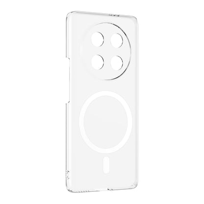 Honor Magic 7 Lite Kamera Korumalı M-Safe Şarj Özellikli Şeffaf Zore London Sert PC Kapak