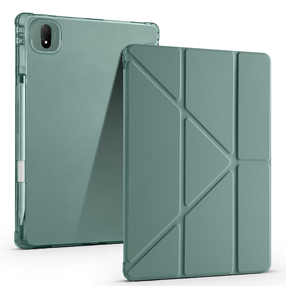 Honor MagicPad 2 Kılıf Zore Tri Folding Kalem Bölmeli Standlı Kılıf