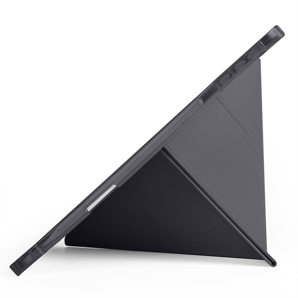 Honor Pad 10 12.1 Kılıf Zore Tri Folding Kalem Bölmeli Standlı Kılıf