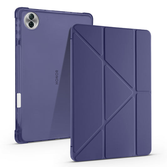 Honor Pad 10 12.1 Kılıf Zore Tri Folding Kalem Bölmeli Standlı Kılıf