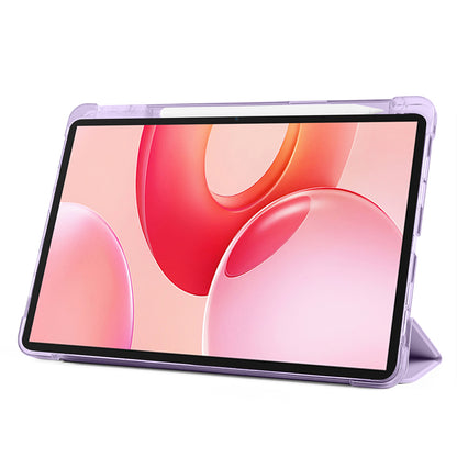 Honor Pad 10 12.1 Kılıf Zore Tri Folding Kalem Bölmeli Standlı Kılıf