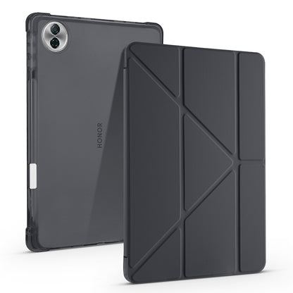 Honor Pad 10 12.1 Kılıf Zore Tri Folding Kalem Bölmeli Standlı Kılıf