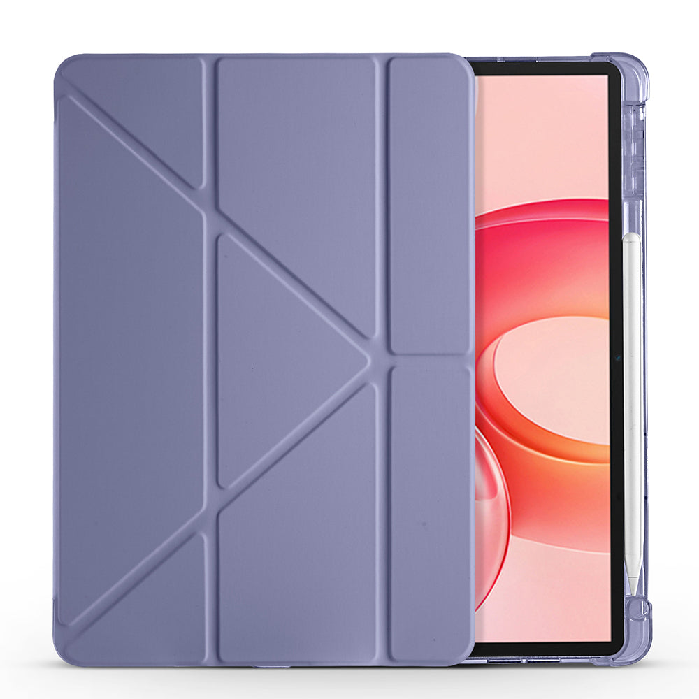Honor Pad 10 12.1 Kılıf Zore Tri Folding Kalem Bölmeli Standlı Kılıf