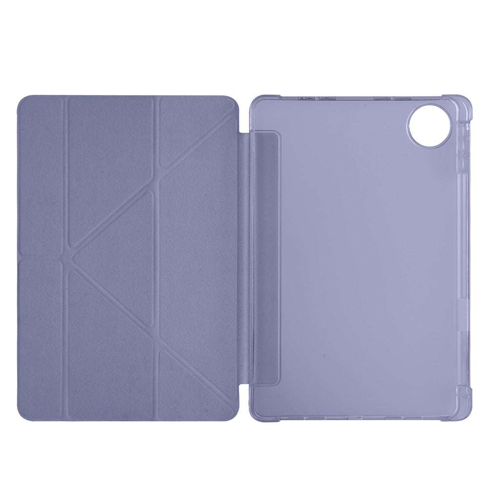 Honor Pad 10 12.1 Kılıf Zore Tri Folding Kalem Bölmeli Standlı Kılıf