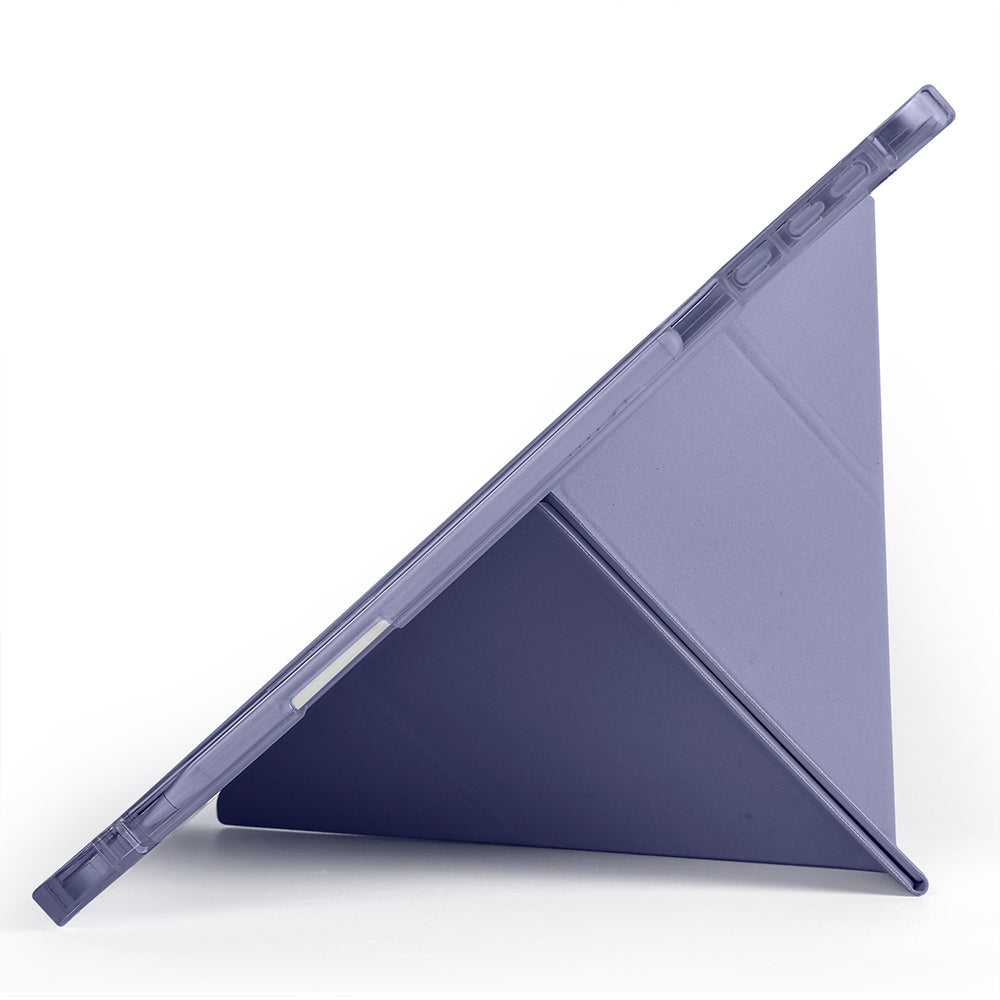 Honor Pad 10 12.1 Kılıf Zore Tri Folding Kalem Bölmeli Standlı Kılıf
