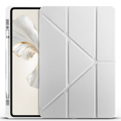 Honor Pad 9 Kılıf Zore Tri Folding Kalem Bölmeli Standlı Kılıf