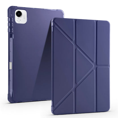 Honor Pad X9 Pro Kılıf Zore Tri Folding Kalem Bölmeli Standlı Kılıf