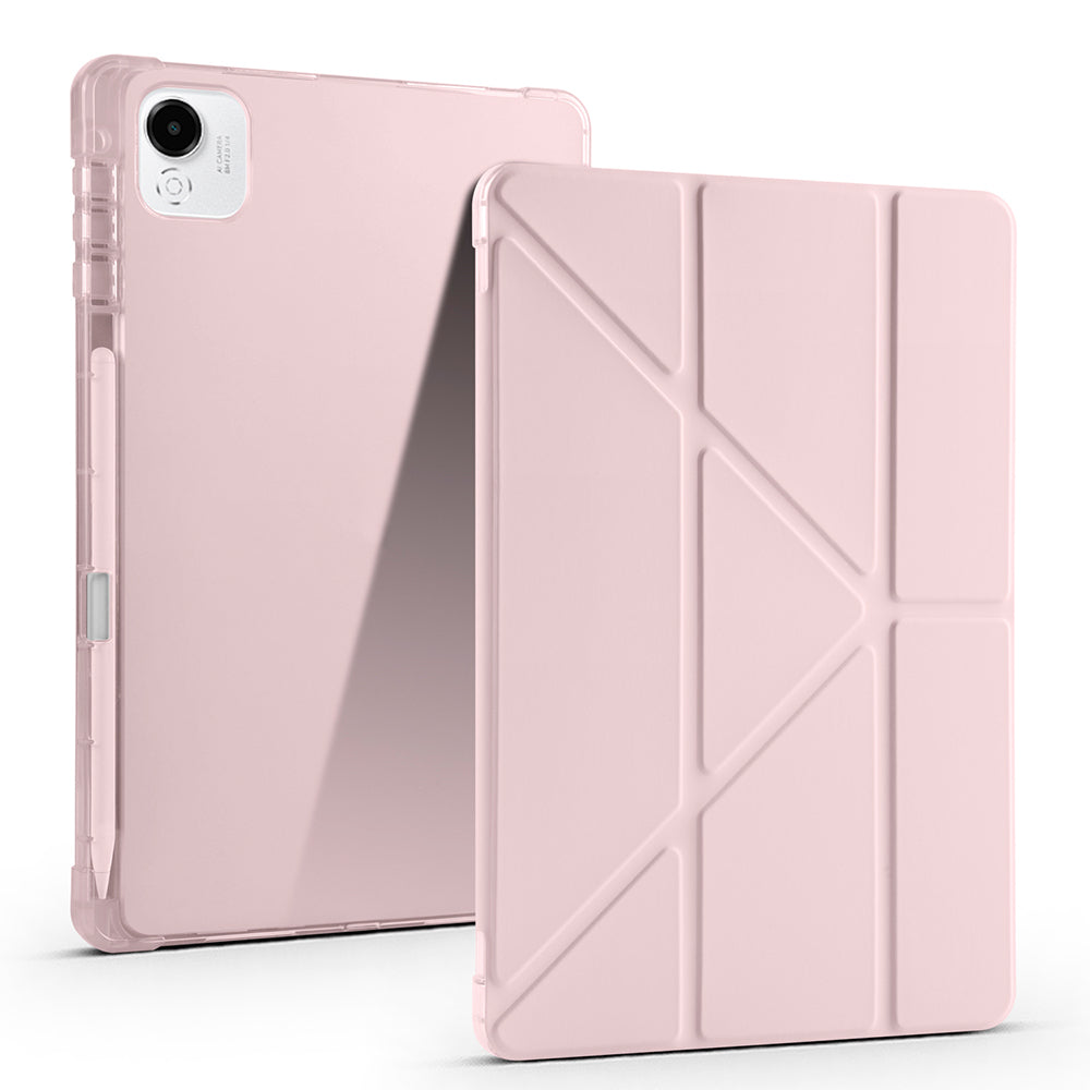 Honor Pad X9 Pro Kılıf Zore Tri Folding Kalem Bölmeli Standlı Kılıf
