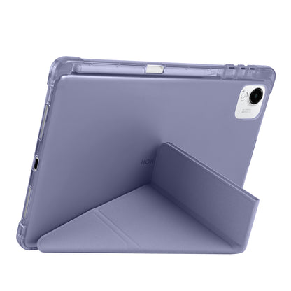 Honor Pad X9 Pro Kılıf Zore Tri Folding Kalem Bölmeli Standlı Kılıf